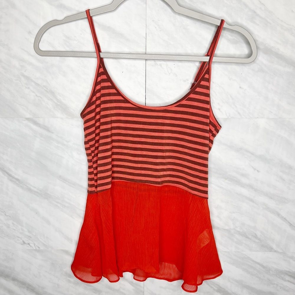 Free People Striped Tank Top XS